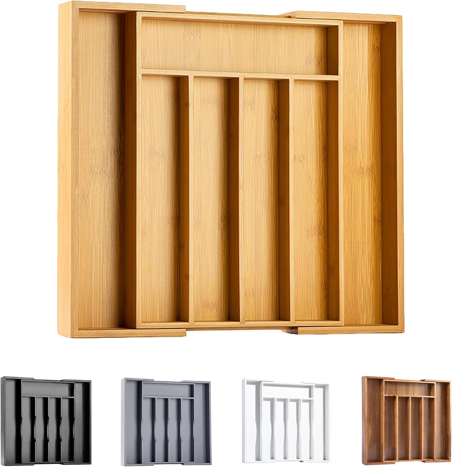 Silverware Organizer Kitchen Drawer Organizer (Simple Tray)